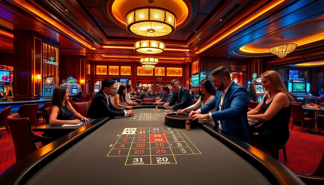 Erlebe spannende casinospiele.de mit lebendiger Spielerinteraktion und luxuriösem Ambiente.