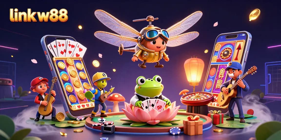 Khám phá link w88 với hình ảnh minh họa 3D tuyệt đẹp về casino và trò chơi hấp dẫn.