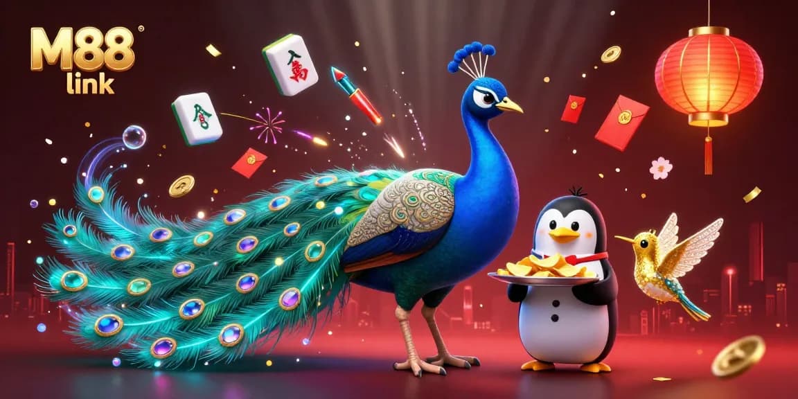 Engage with M88 link for thrilling online gambling experiences featuring vibrant casino elements.