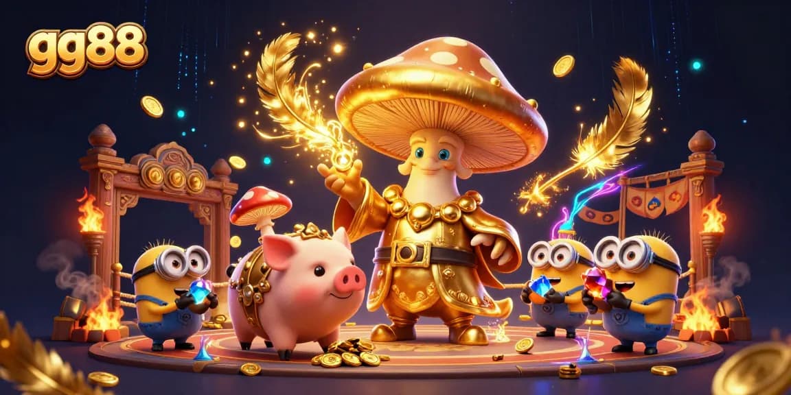 gg88 welcomes players with exciting gold themes reinforced by dynamic elements, offering engaging gaming experiences.