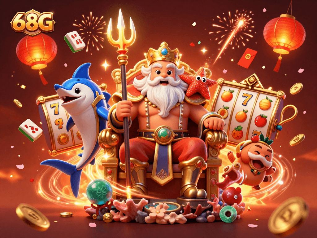 Experimente as emoções do cassino com 68G e ganhe jackpots jogando slots!