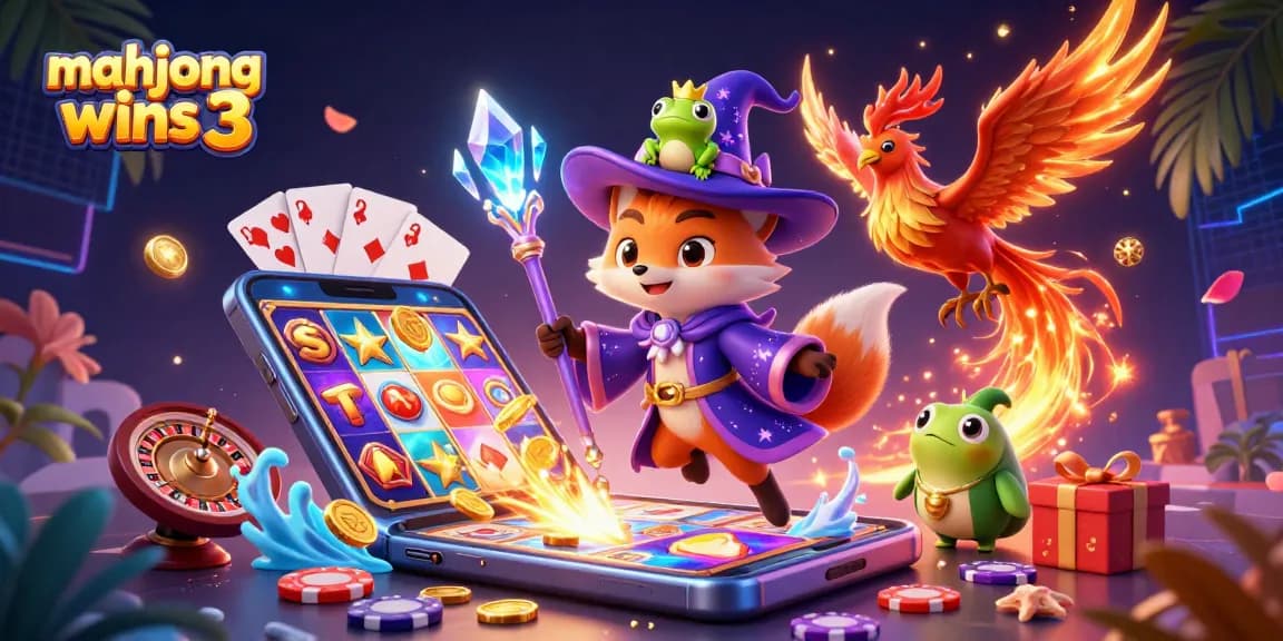 Experience mahjong wins 3 with vibrant slot action, featuring dynamic characters and games igniting excitement.