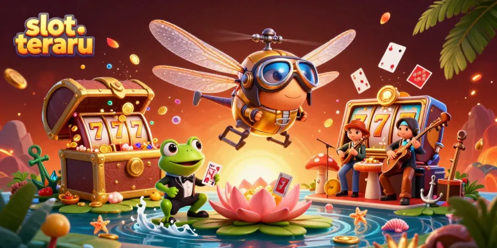 Menangkan permainan slot terbaru dengan suasana ceria dan karakter unik di kasino