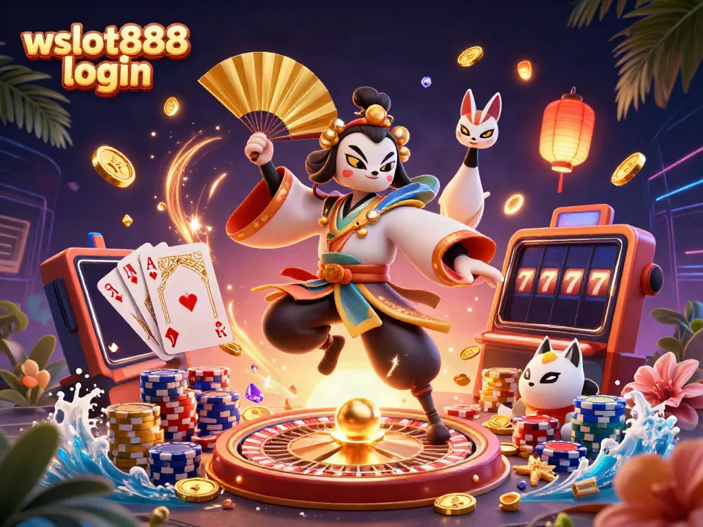 Masuk ke wslot888 login dengan slot yang penuh cahaya dan keberuntungan.