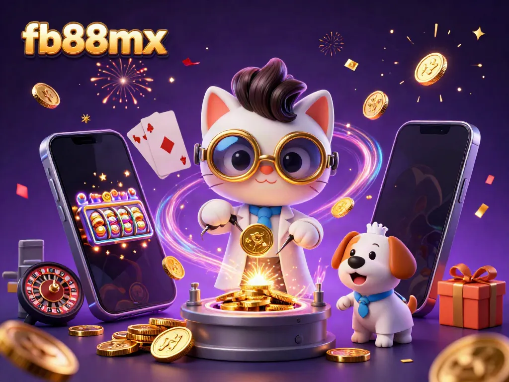 Experience the excitement of fb88mx with vibrant characters and thrilling casino elements.