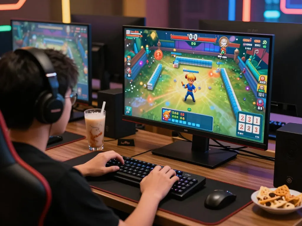 Experience Mahjong Ways 2 as players strategize with focus in an immersive online gaming setup
