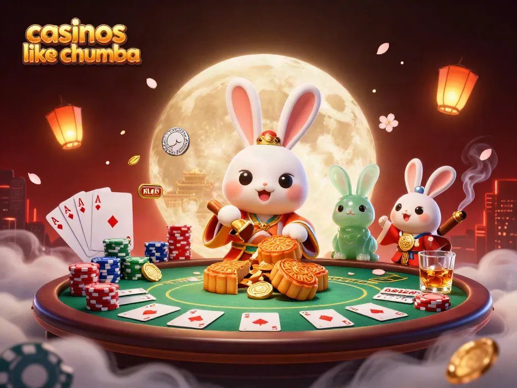 Experience exciting gameplay at casinos like Chumba with detailed animated characters and poker elements.