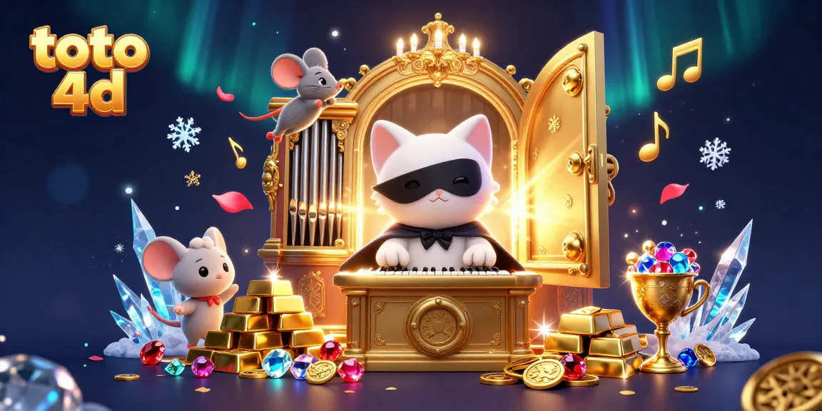 Experience thrilling toto 4d gameplay with treasures, vibrant characters, and colorful casino elements.