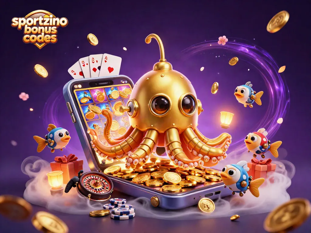 Engage with sportzino bonus codes while enjoying vibrant slots and rewards in a sea of coins.