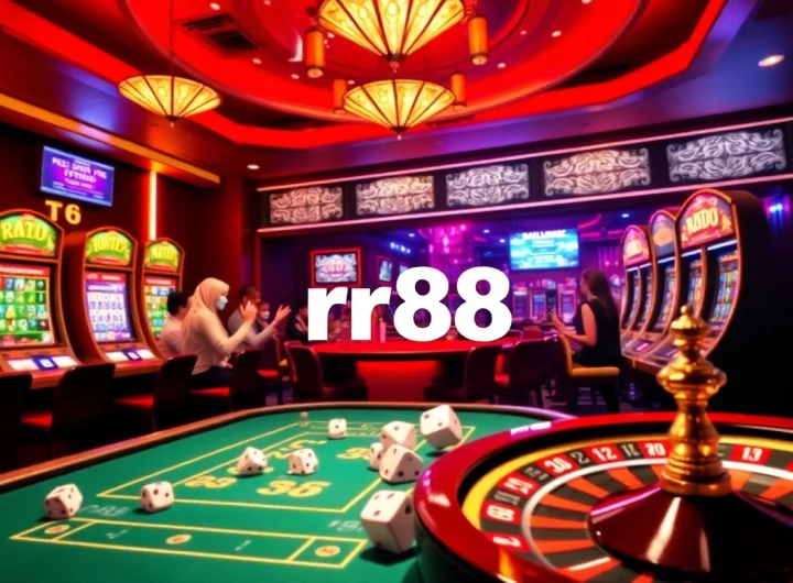 Join the excitement at rr88, where players enjoy high-stakes poker at a vibrant casino.