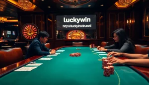 Experience exciting gaming at https://luckywin.hu.net/ with high-stakes poker action in a luxurious casino.