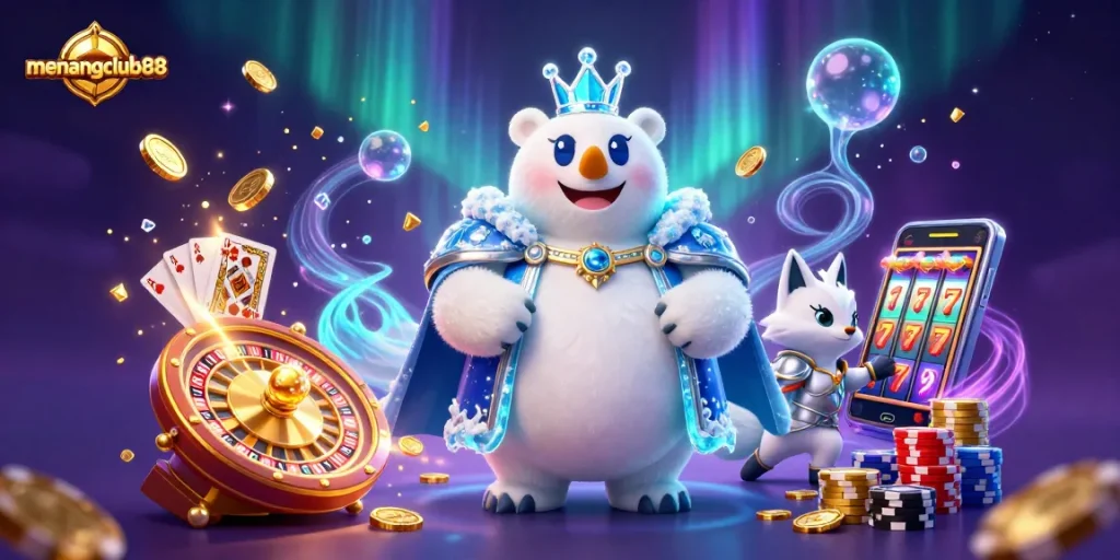 Experience epic wins with menangclub88 as you explore shimmering treasures and dynamic casino elements.